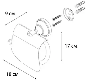 Держатель туалетной бумаги Fixsen Bogema gold золото/белый FX-78510G Держатель туалетной бумаги Fixsen Bogema gold золото/белый FX-78510G, 3