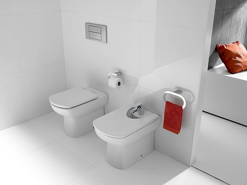 Унитаз-компакт Roca Dama Senso Compacto белый 342518000+34151B000