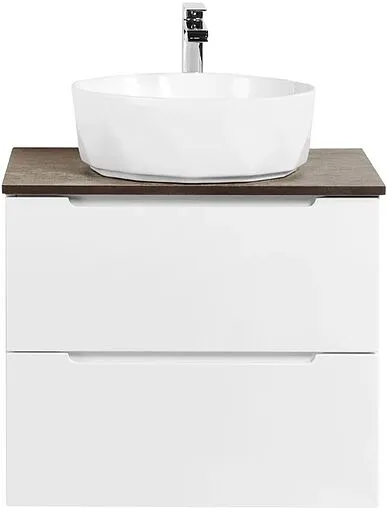 Тумба-умывальник подвесная BelBagno ETNA 60 Bianco Lucido ETNA-600-2C-SO-BL-P+