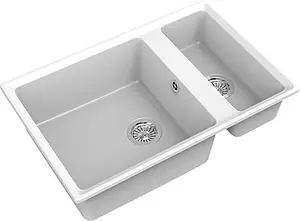 Мойка кухонная GranFest Level LV-760K иней Мойка кухонная GranFest Level LV-760K иней, 1