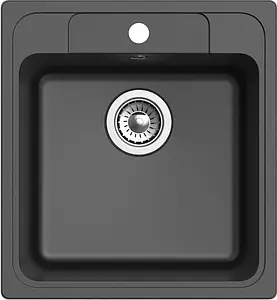 Мойка кухонная Ewigstein Elegant E-R50 антрацит Мойка кухонная Ewigstein Elegant E-R50 антрацит, 1