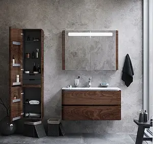 Шкаф-зеркало Am.Pm Sensation 100 орех M30MCX1001NF Шкаф-зеркало Am.Pm Sensation 100 орех M30MCX1001NF, 5