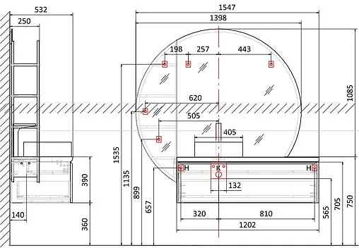 Тумба под умывальник подвесная Jorno Solis new 120 белый SSolN.01.120/P/W/JR Тумба под умывальник подвесная Jorno Solis new 120 белый SSolN.01.120/P/W/JR