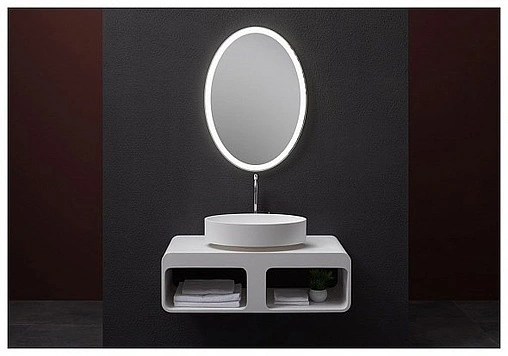 Консоль под умывальник Aquanet Stone K52 100 белый матовый K52