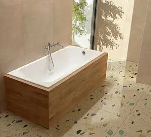 Ванна чугунная Wotte Line 1700x700 Ванна чугунная Wotte Line 1700x700, 3