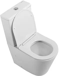 Чаша унитаза BelBagno Flay-R белый BB2149CPR/SC, 4