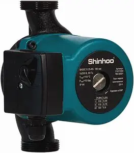 Насос циркуляционный Shinhoo BASIC S 25-8S 180 71211003 Насос циркуляционный Shinhoo BASIC S 25-8S 180 71211003, 1