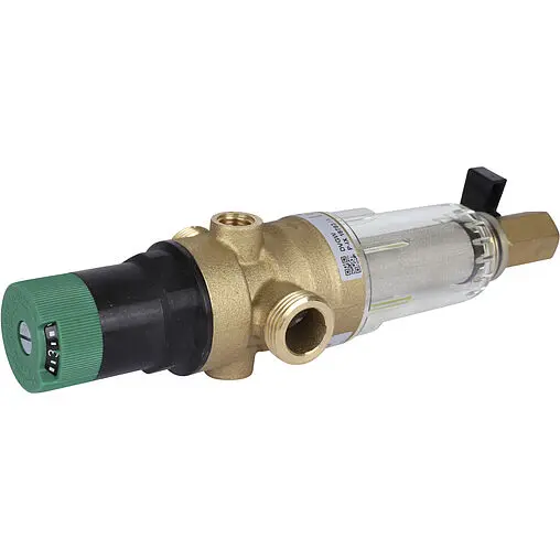 Фильтр тонкой очистки воды с редуктором давления ½&quot;н x ½&quot;н Honeywell-Braukmann FK06-½&quot;АА BRU HWLFIN355