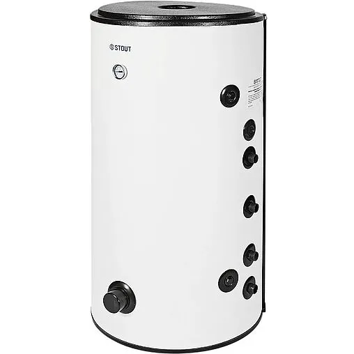 Бойлер косвенного нагрева Stout OptiBase (200 л, 27,6-40,2 кВт) SWH-2210-R00200