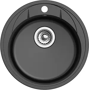 Мойка кухонная Ewigstein Elegant E-R45 черный Мойка кухонная Ewigstein Elegant E-R45 черный, 3