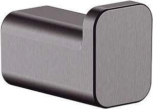 Крючок Hansgrohe AddStoris шлифованный чёрный хром 41742340 Крючок Hansgrohe AddStoris шлифованный чёрный хром 41742340, 1