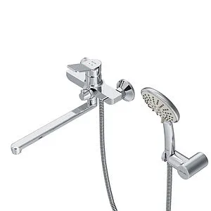 Смеситель для ванны с длинным изливом Am.Pm X-Joy хром F85A95000 Смеситель для ванны с длинным изливом Am.Pm X-Joy хром F85A95000, 1