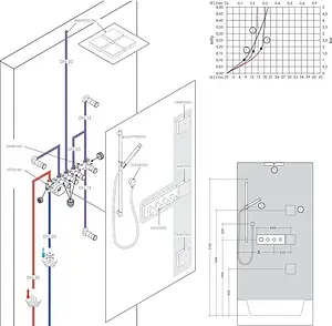 Шланговое подключение Hansgrohe FixFit E хром 27458000 Шланговое подключение Hansgrohe FixFit E хром 27458000, 4