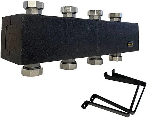 Коллектор распределительный 3 контура 1½&quot;нг x 1½&quot;нг WAAG WG.M101