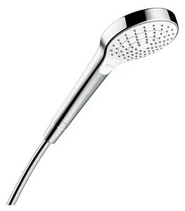 Лейка ручного душа Hansgrohe Croma Select S 110 Vario 3jet хром/белый 26802400 Лейка ручного душа Hansgrohe Croma Select S 110 Vario 3jet хром/белый 26802400, 1