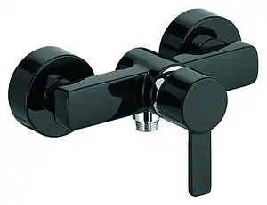 Смеситель для душа Kludi Zenta чёрный/хром 388708675 Смеситель для душа Kludi Zenta чёрный/хром 388708675, 1