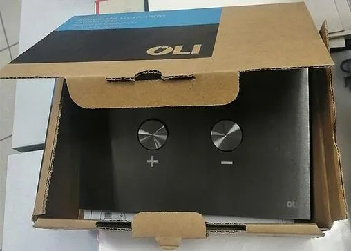 Клавиша смыва для унитаза OLI Blink 882567 gun metal