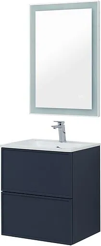 Тумба-умывальник Aquanet Арт 60 маренго 00313264+00306390