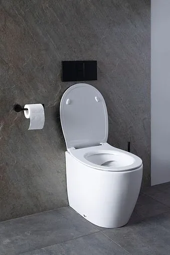 Унитаз приставной безободковый Allen Brau Fantasy белый 4.11007.20