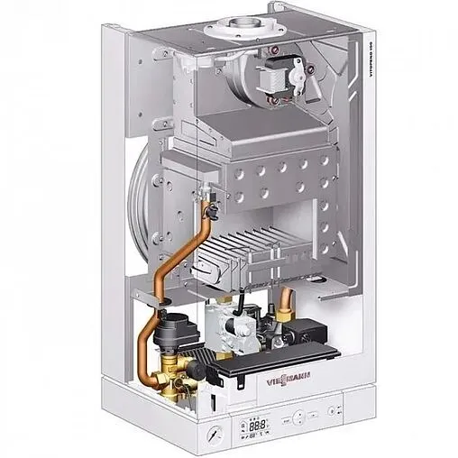 Настенный газовый котел одноконтурный турбированный 34кВт Viessmann Vitopend 100-W A1HB003 7721374