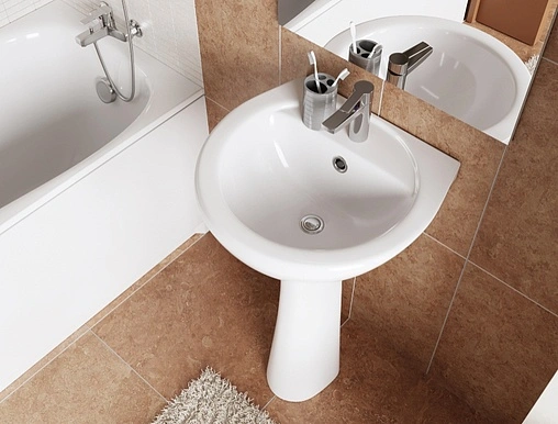 Раковина Santeri Соната 54 белый 1.3111.2.S00.11B.0