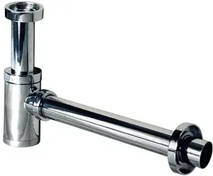 Сифон бутылочный для раковины SantecPro хром AQ4932R Сифон бутылочный для раковины SantecPro хром AQ4932R, 1