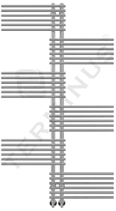 Полотенцесушитель водяной лесенка Terminus Европа П36 500х1596 полированная сталь 4620768886683 Полотенцесушитель водяной лесенка Terminus Европа П36 500х1596 полированная сталь 4620768886683, 1