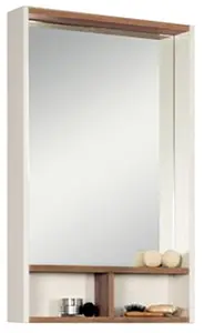 Зеркало Aquaton Йорк 60 белый/дуб сонома 1A170102YOAD0 Зеркало Aquaton Йорк 60 белый/дуб сонома 1A170102YOAD0, 1