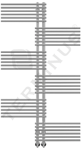 Полотенцесушитель водяной лесенка Terminus Европа П36 500х1596 полированная сталь 4620768886683