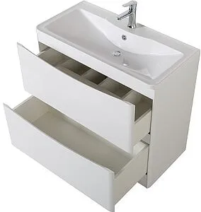 Тумба-умывальник подвесная BelBagno ACQUA 100 Bianco Lucido ACQUA-1000-2C-PIA-BL+ Тумба-умывальник подвесная BelBagno ACQUA 100 Bianco Lucido ACQUA-1000-2C-PIA-BL+, 4