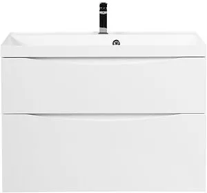 Тумба под умывальник подвесная BelBagno MARINO-H60 90 Bianco Lucido MARINO-H60-900-2C-SO-BL-P, 1