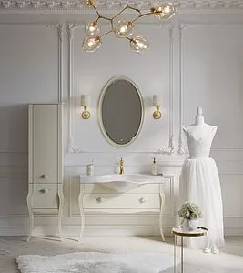 Зеркало Clarberg Borgia слоновая кость BOR0210BG Зеркало Clarberg Borgia слоновая кость BOR0210BG, 4