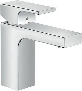 Смеситель для раковины Hansgrohe Vernis Shape 100 хром 71561000 Смеситель для раковины Hansgrohe Vernis Shape 100 хром 71561000, 1