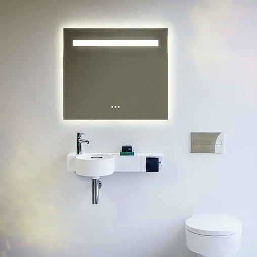 Раковина Laufen Val 55 L белый 8.1528.3.000.105.1