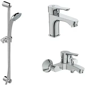 Комплект для ванны 3 в 1 Ideal Standard Alpha хром BD004AA, 1