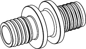 Муфта аксиальная соединительная 16мм TECEflex 766016, 2