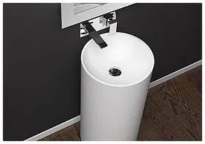 Раковина Aquanet Circle V28 43 белый 00198950, 3