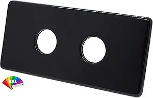 Двойная розетка 50мм Schlosser инд.заказ по RAL 603000092.Ral Двойная розетка 50мм Schlosser инд.заказ по RAL 603000092.Ral, 1