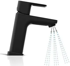 Смеситель для раковины Ravak 10° Free чёрный матовый X070149, 3