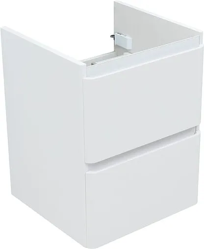 Тумба-умывальник подвесная Aquanet Эмбер 50 белый матовый 00330463+11050-KL