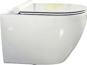 Унитаз подвесной безободковый BelBagno Sfera-R белый BB513CH, 1