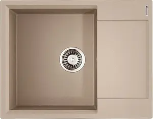 Мойка кухонная Omoikiri Daisen 65-SA бежевый 4993685 Мойка кухонная Omoikiri Daisen 65-SA бежевый 4993685, 1