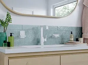 Смеситель для раковины Hansgrohe Metropol 230 белый матовый 32511700, 3