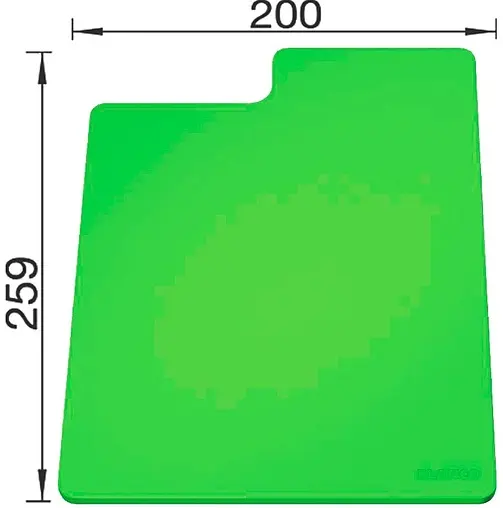 Разделочная доска Blanco SityPad киви 236717
