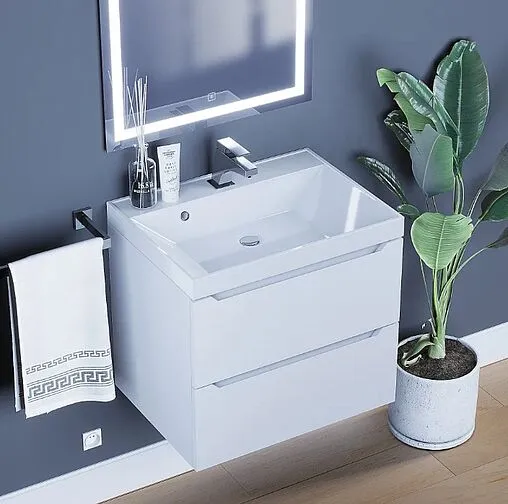 Тумба под умывальник подвесная Uperwood UPD Tanos 70 белый 291020243 Тумба под умывальник подвесная Uperwood UPD Tanos 70 белый 291020243