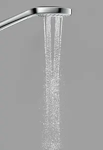 Лейка ручного душа Hansgrohe Croma Select E 110 Multi 3jet EcoSmart хром/белый 26811400 Лейка ручного душа Hansgrohe Croma Select E 110 Multi 3jet EcoSmart хром/белый 26811400, 3