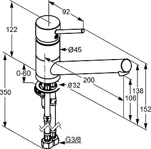 Смеситель для кухни Kludi Scope хром 339330575 Смеситель для кухни Kludi Scope хром 339330575, 2