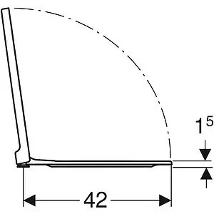 Крышка-сиденье для унитаза с микролифтом Geberit Xeno² белый 500.833.01.1, 4