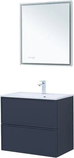 Тумба-умывальник Aquanet Арт 75 маренго 00313265+00318925