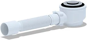 Сифон для душевого поддона Ани Пласт хром E415CLS, 1